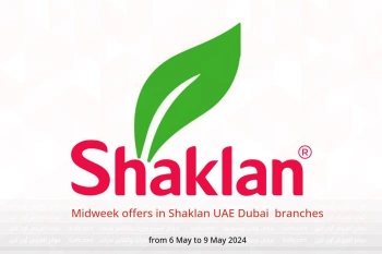 Midweek offers in Shaklan  Dubai  from 6 to 9 May