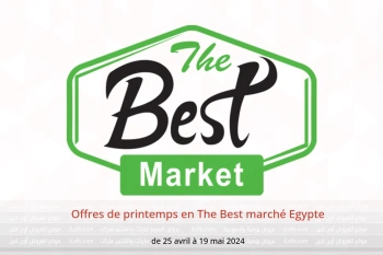 Offres de printemps en The Best marché Egypte de 25 avril à 19 mai