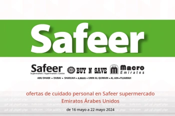 ofertas de cuidado personal en Safeer supermercado Emiratos Árabes Unidos de 16 a 22 mayo