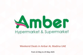 Weekend Deals in Anbar AL Madina UAE from 22 to 25 May