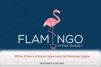 Offres d'heure d'été en Hypermarché Flamingo Egypte de 26 mai à 10 juin