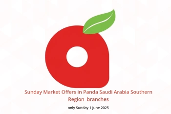 Sunday Market Offers in Panda Southern Region only Sunday 1 June