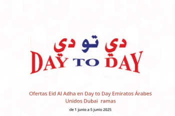 Ofertas Eid Al Adha en Day to Day Dubai de 1 a 5 junio