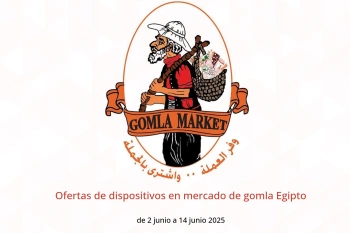 Ofertas de dispositivos en mercado de gomla Egipto de 2 a 14 junio