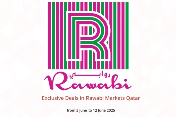 Exclusive Deals in Rawabi Markets Qatar from 3 to 12 June