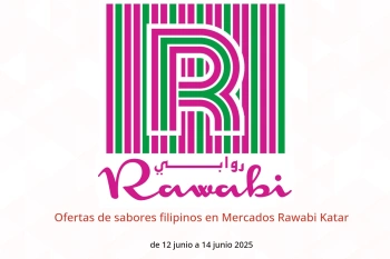Ofertas de sabores filipinos en Mercados Rawabi Katar de 12 a 14 junio