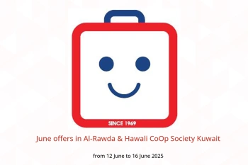 June offers in Al-Rawda & Hawali CoOp Society Kuwait from 12 to 16 June