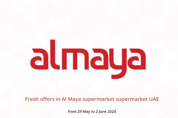 Fresh offers in Al Maya supermarket supermarket UAE from 29 May to 2 June