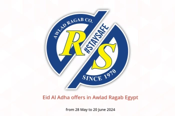 Eid Al Adha offers in Awlad Ragab Egypt from 28 May to 20 June