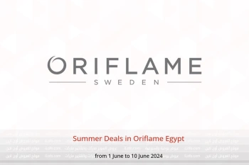 Summer Deals in Oriflame Egypt from 1 to 10 June