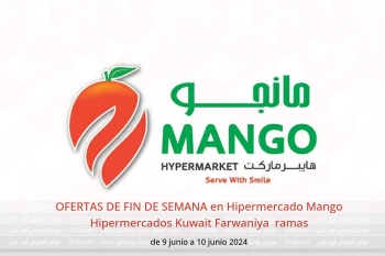 OFERTAS DE FIN DE SEMANA en Hipermercado Mango Hipermercados Farwaniya  de 9 a 10 junio