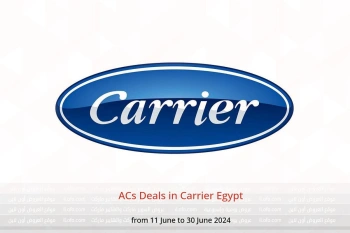 ACs Deals in Carrier Egypt from 11 to 30 June