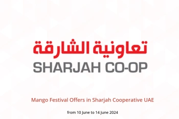 Mango Festival Offers in Sharjah Cooperative UAE from 10 to 14 June