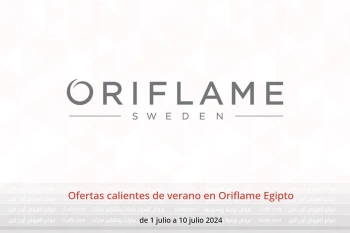 Ofertas calientes de verano en Oriflame Egipto de 1 a 10 julio