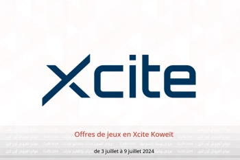 Offres de jeux en Xcite Koweït de 3 à 9 juillet