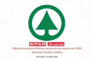 Ofertas de ahorroOfertas sorpresas de verano en SPAR Emiratos Árabes Unidos de 4 a 14 julio