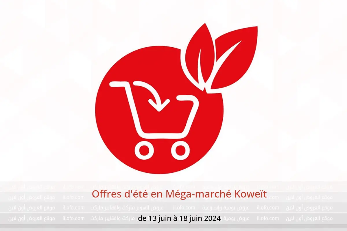 Offres d'été en Méga-marché Koweït de 13 à 18 juin 2024