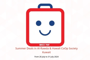 Summer Deals in Al-Rawda & Hawali CoOp Society Kuwait from 26 to 31 July