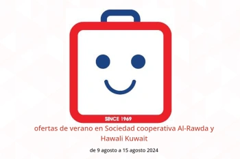 ofertas de verano en Sociedad cooperativa Al-Rawda y Hawali Kuwait de 9 a 15 agosto