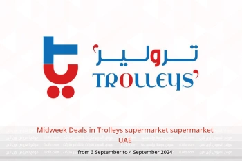 Midweek Deals in Trolleys supermarket supermarket UAE from 3 to 4 September