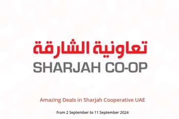 Amazing Deals in Sharjah Cooperative UAE from 2 to 11 September