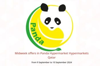 Midweek offers in Panda Hypermarket Hypermarkets Qatar from 9 to 10 September