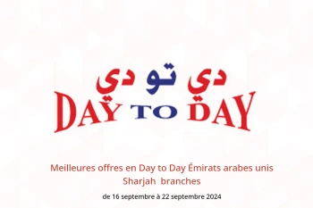 Meilleures offres en Day to Day  Sharjah  de 16 à 22 septembre