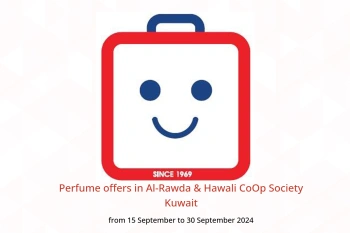 Perfume offers in Al-Rawda & Hawali CoOp Society Kuwait from 15 to 30 September