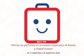 Ofertas de perfumes en Sociedad cooperativa Al-Rawda y Hawali Kuwait de 15 a 30 septiembre