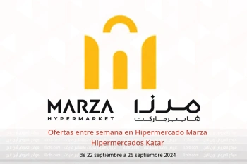 Ofertas entre semana en Hipermercado Marza Hipermercados Katar de 22 a 25 septiembre