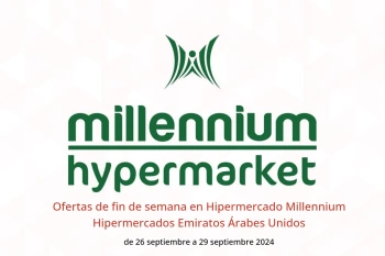 Ofertas de fin de semana en Hipermercado Millennium Hipermercados Emiratos Árabes Unidos de 26 a 29 septiembre