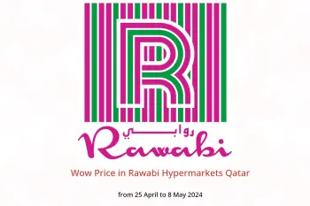 Wow Price in Rawabi Hypermarkets Qatar from 25 April to 8 May 2024