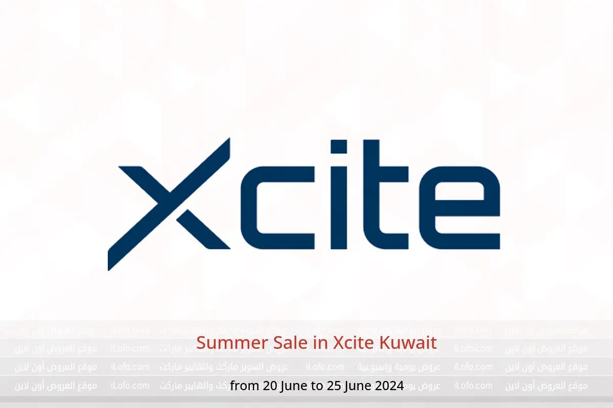 Summer Sale in Xcite Kuwait from 20 to 25 June 2024