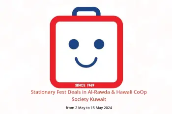 Stationary Fest Deals in Al-Rawda & Hawali CoOp Society Kuwait from 2 to 15 May 2024