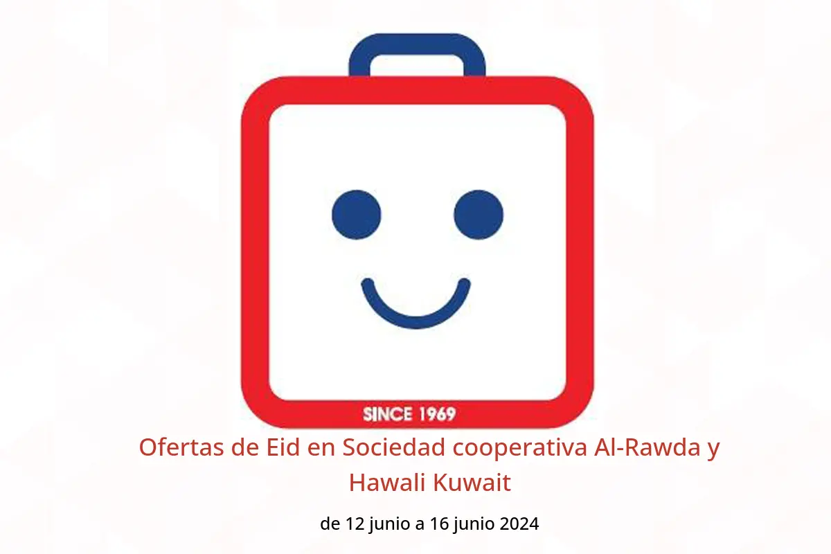 Ofertas de Eid en Sociedad cooperativa Al-Rawda y Hawali Kuwait de 12 a 16 junio 2024