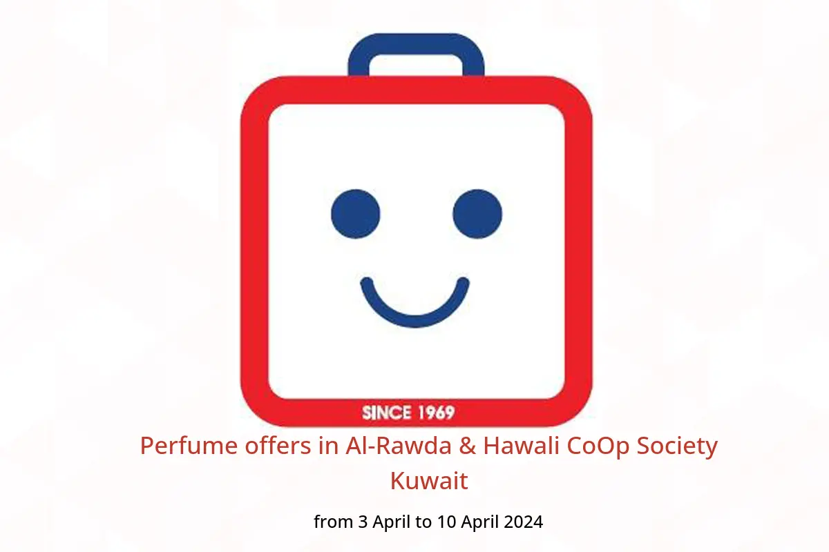 Perfume offers in Al-Rawda & Hawali CoOp Society Kuwait from 3 to 10 April 2024