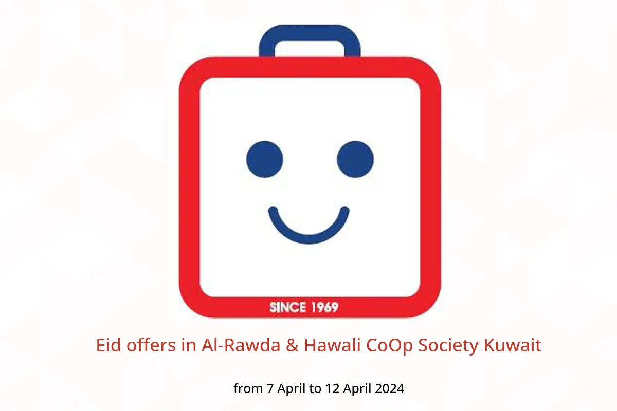 Eid offers in Al-Rawda & Hawali CoOp Society Kuwait from 7 to 12 April 2024