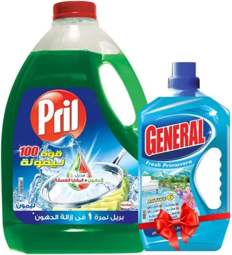 Liquide vaisselle Pril 2,5 litres + offre spéciale générale