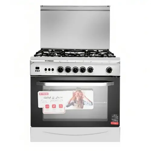 Cocina de gas Fresh Italiano, 5 fuegos, 80 cm (17305CB-E-I-C-G-D)