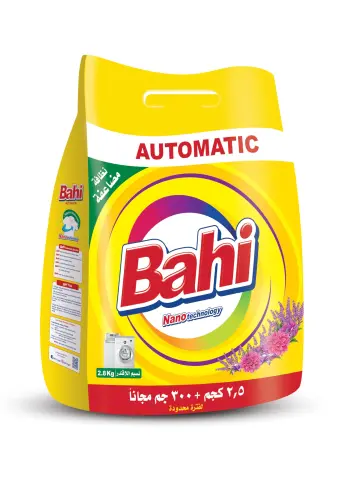 Bahi detergente automático en polvo 4 kg + lavanda 500 gramos