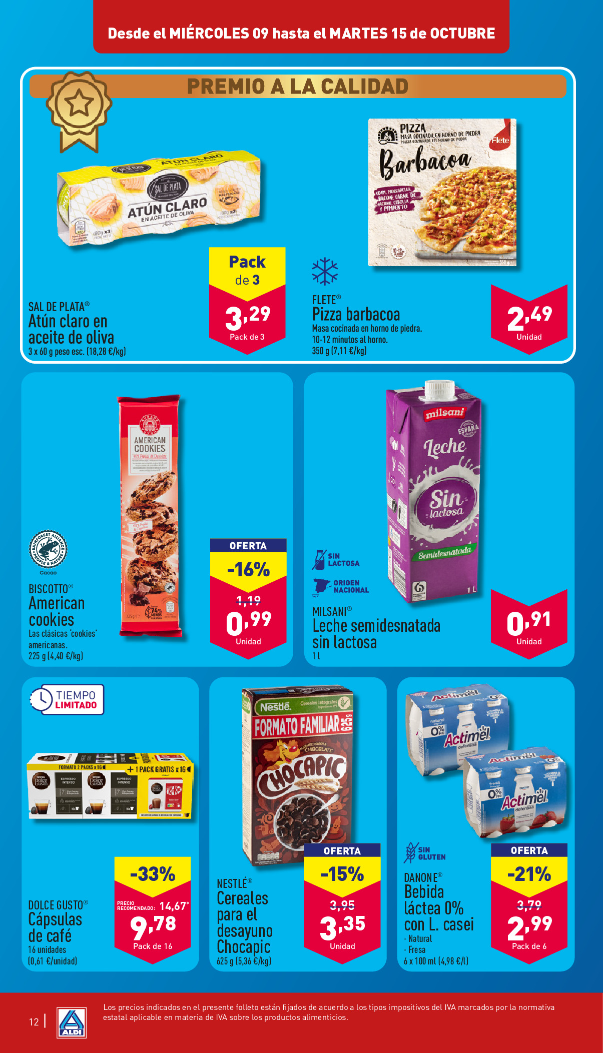 Ofertas de ALDI supermercado España de 9 a 15 octubre 2024 La manera fácil de operar