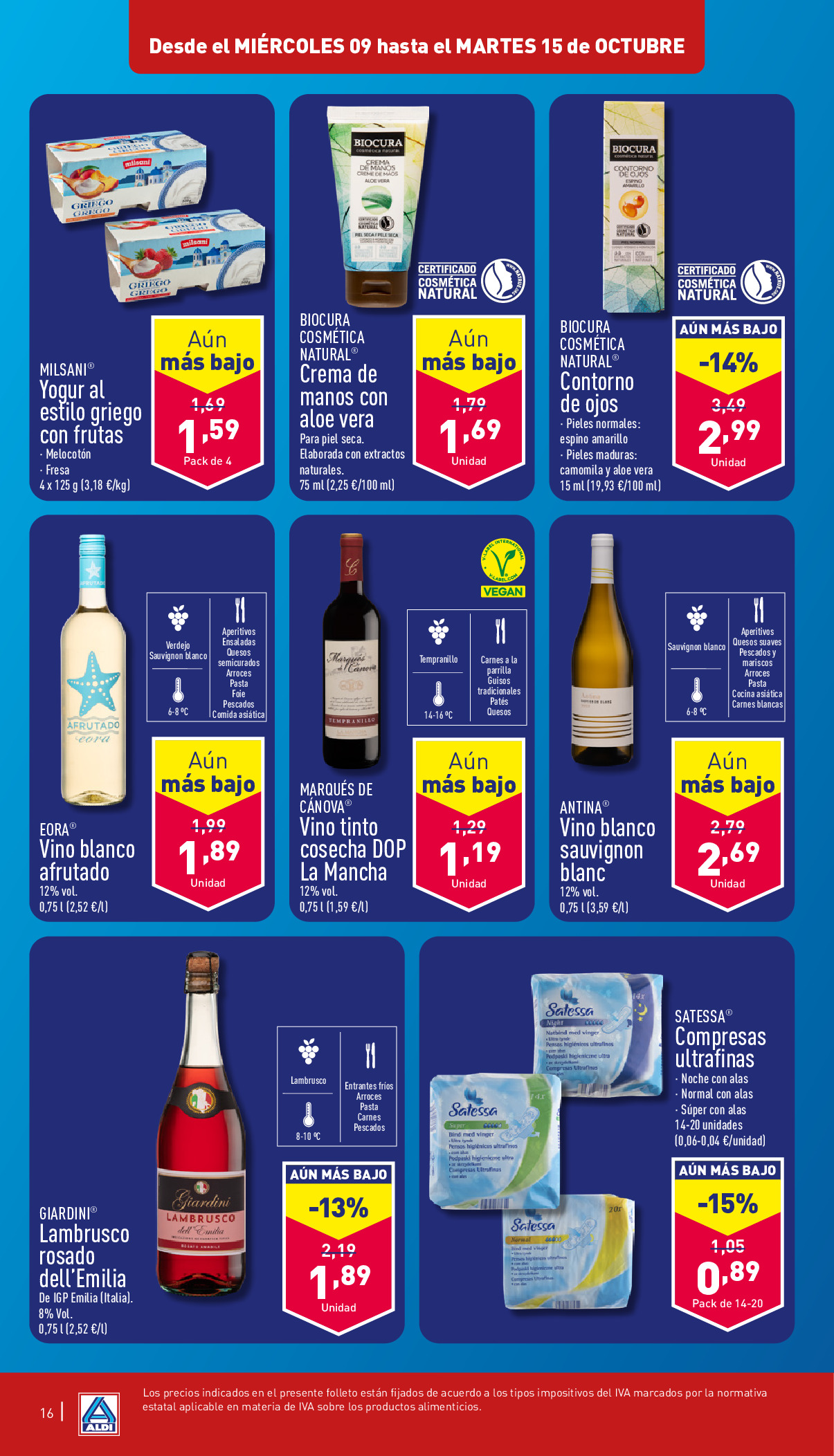 Ofertas de ALDI supermercado España de 9 a 15 octubre 2024 La manera fácil de operar