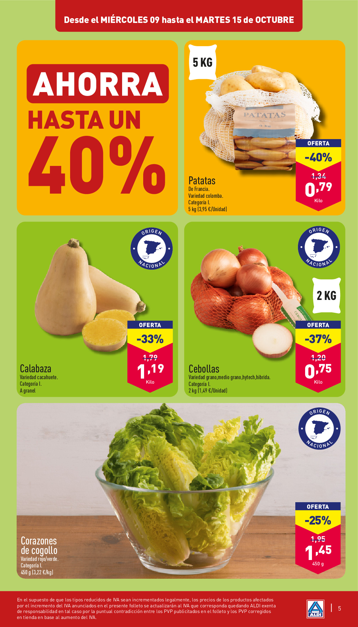 Ofertas de ALDI supermercado España de 9 a 15 octubre 2024 La manera fácil de operar
