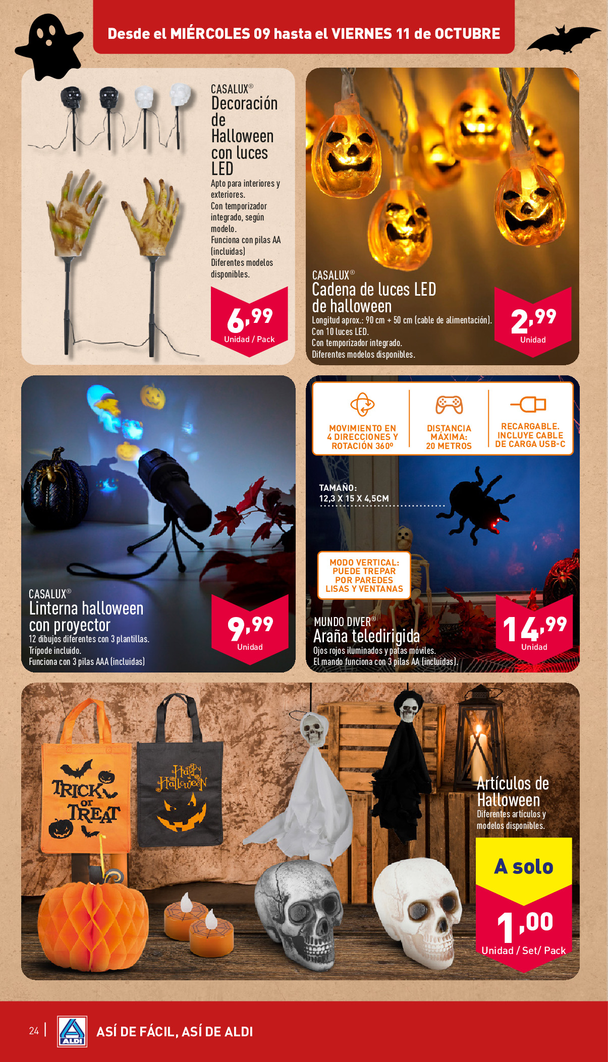 Ofertas de ALDI supermercado España de 9 a 15 octubre 2024 La manera fácil de operar