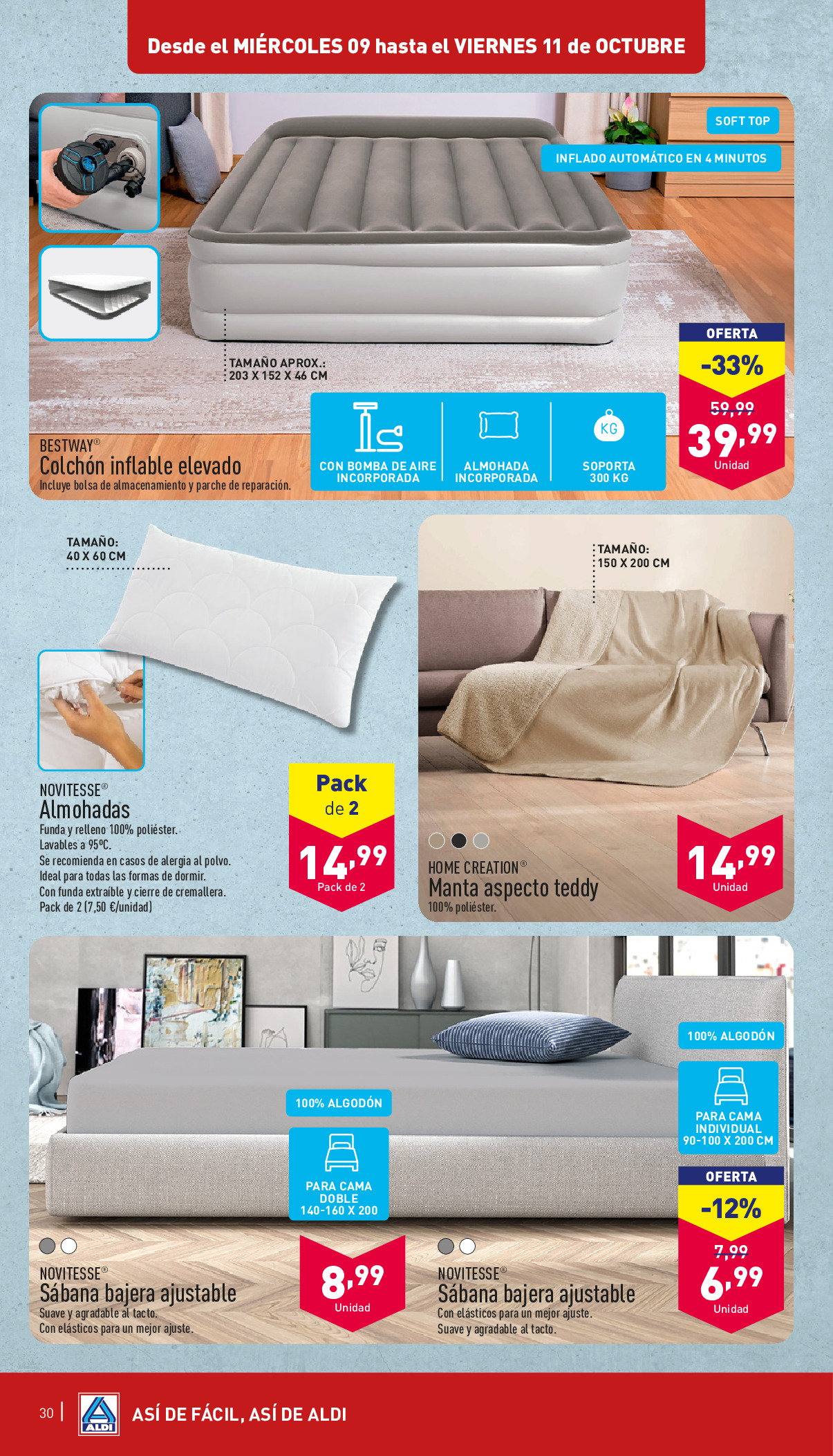 Ofertas de ALDI supermercado España de 9 a 15 octubre 2024 La manera fácil de operar