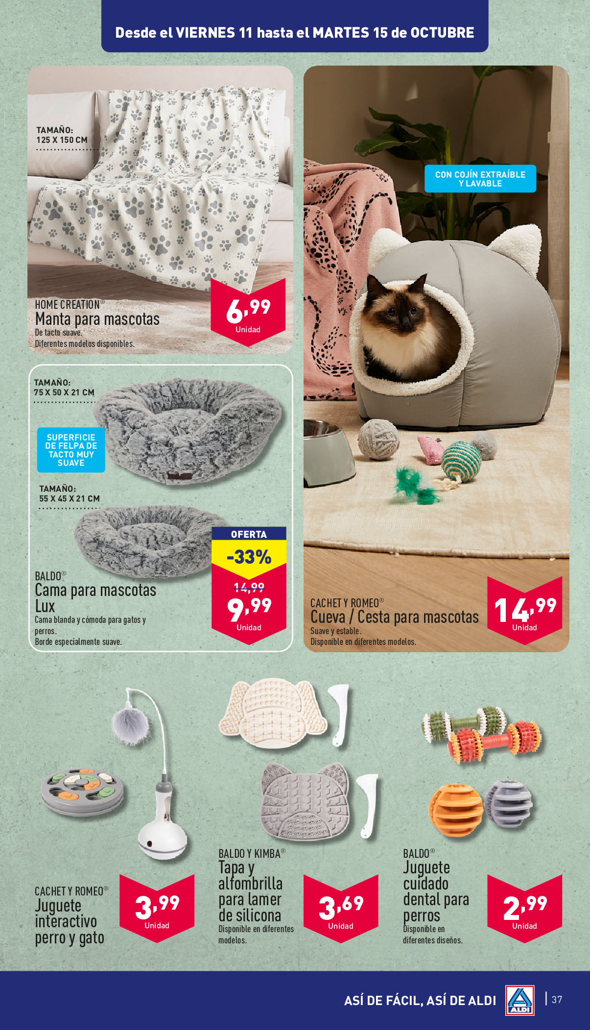 Ofertas de ALDI supermercado España de 9 a 15 octubre 2024 La manera fácil de operar