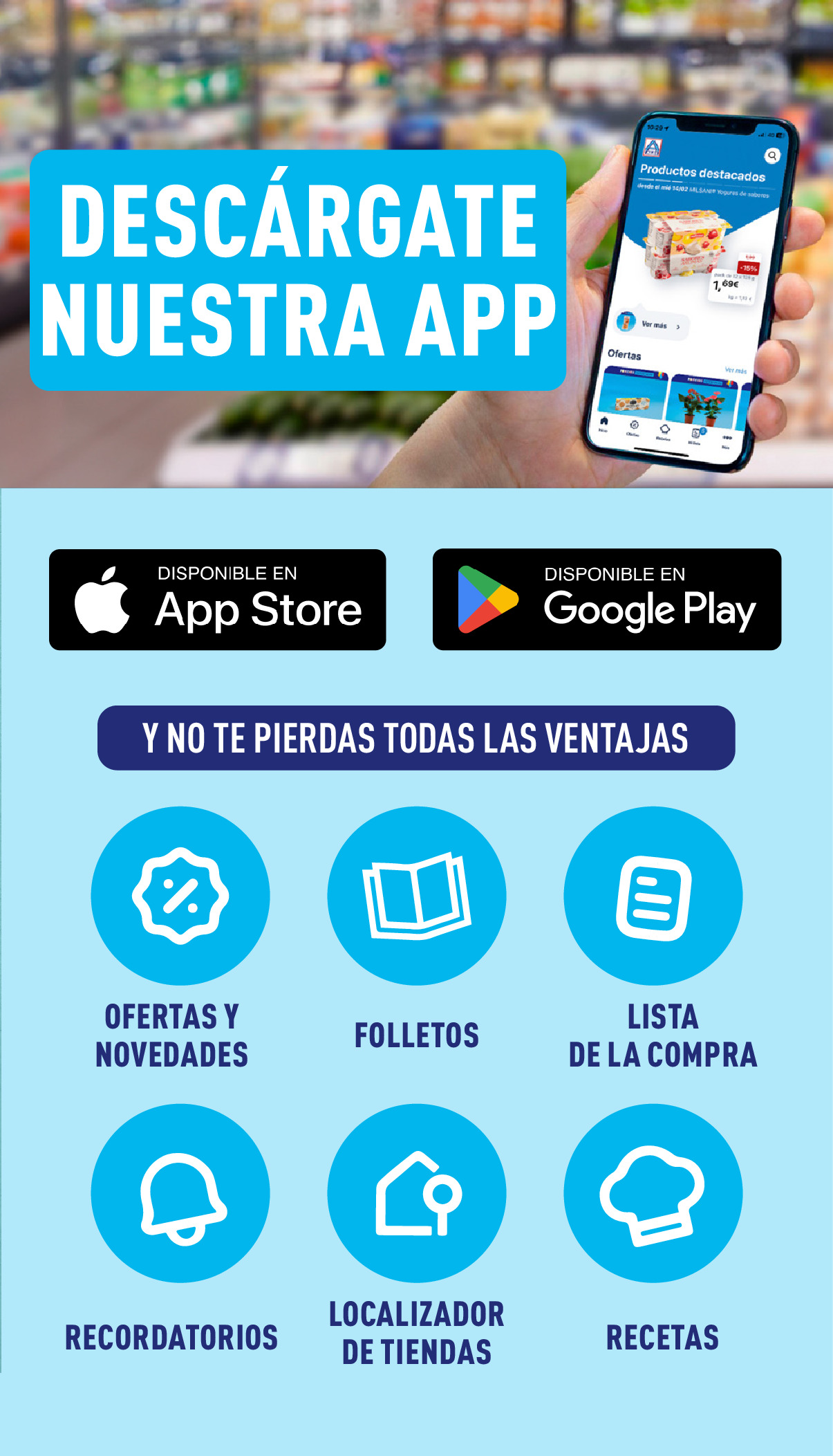 Ofertas de ALDI supermercado España de 9 a 15 octubre 2024 La manera fácil de operar