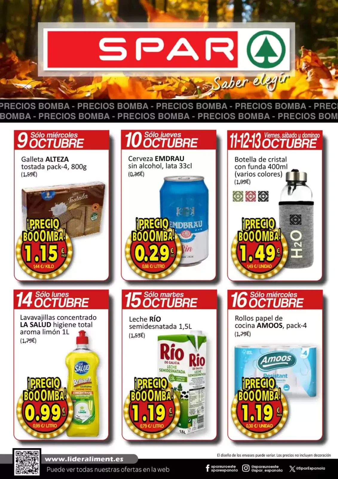 Página 1 en GRANDES OFERTAS en SPAR España