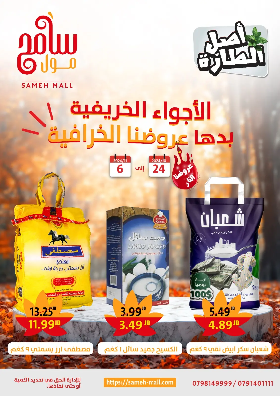 Page 1 dans Offres d'économie chez Sameh centre commercial Jordan