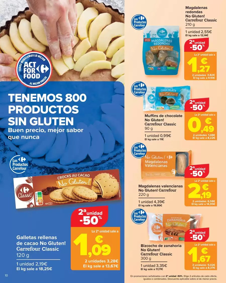 Ofertas de Carrefour España de 13 a 25 noviembre 2024 Offres sans gluten